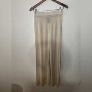 One Teaspoon Hunter Fine Knit Maxi Skirt in Natural Cream NEW AUS 8 / US XS